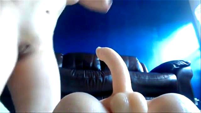 Busty brunette and her didlo Busty brunette and her didlo