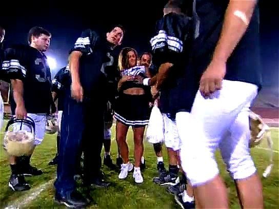 Gauge and hot redhead Sienna- Cheerleader Kimberly gets ganged Gauge and hot redhead Sienna- Cheerleader Kimberly gets ganged
