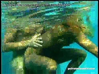 Underwater sex in the carrebian