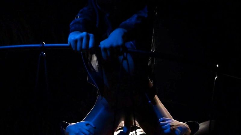 Blindfolded babe gets coitus by strap on Blindfolded babe gets coitus by strap on