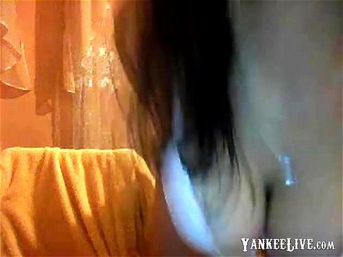 Unknown girl caught showcasing her assets in a chatroom: Webcam, Tease & Livecam Porn