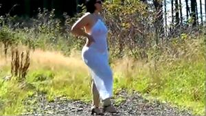 European Bbw milf, en zona campestre