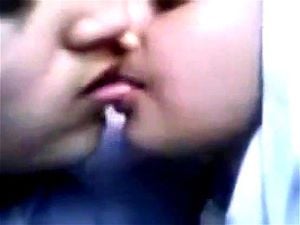 Kiss too intense