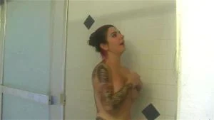 Punk princess Joanna masturbating for a camera