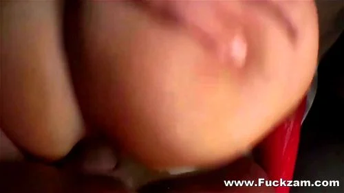 Hot Milf Wearing Red Stockings & High Heels Hard Anal Fuck: Doggy, Spooning & Shaved Pussy Porn