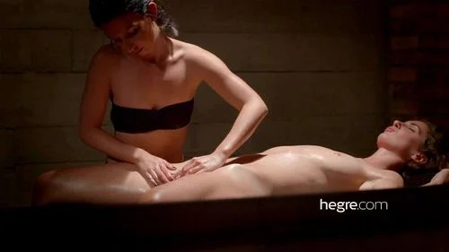 Charlotta Phillip gets massage and orgasms