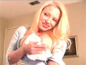 Lactating Blonde