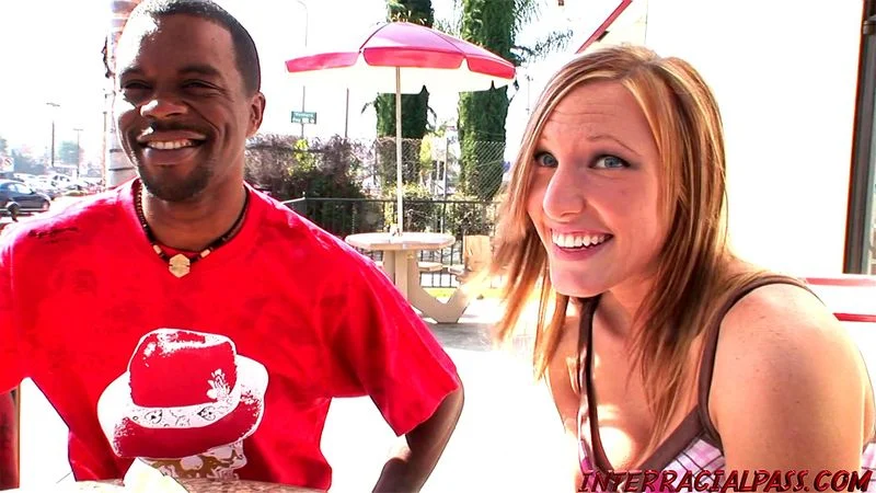 Cute teen gets first big black dick Cute teen gets first big black dick