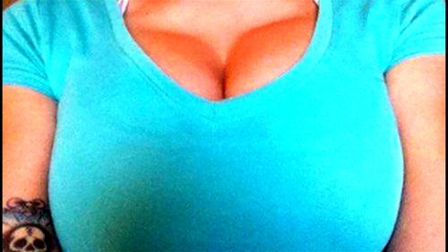 big tits, big boob, homemade, solo