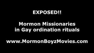 Gay bad boy Latino sucked by two innocent mormons