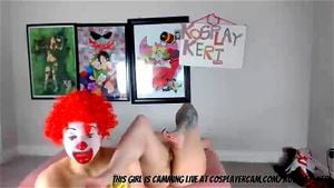 Ronald Mcdonald Blowjob - Watch What A Freak Show..Ronald Mcdonald Spanking Harley Quin... - Webcam,  Cosplay, Costume Porn - SpankBang