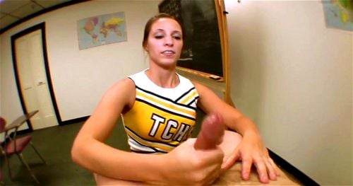 Cheerleader Hand Job - Watch cheerleader - Jerking, Handjob Porn - SpankBang