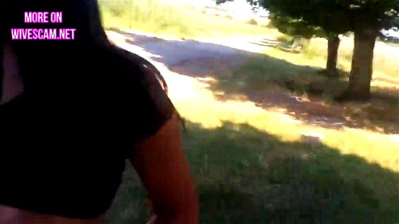 Fucking my step sister outdoors