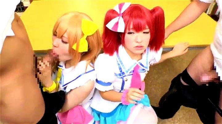 Watch Love Live! Sunshine!! Cosplay - Hanamaru Ruby - Cosplay, Japanese Porn  - SpankBang