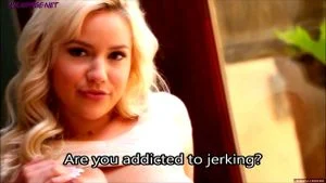The Blonde Hottie Wants Losers to Get More Addicted to Porn