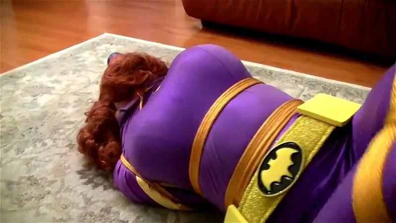 Batgirl Hogtied