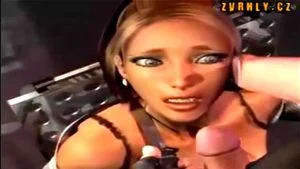 3d blonde punished and fucked till screeming