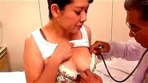 Busty Japanese wife Fucked by doctor