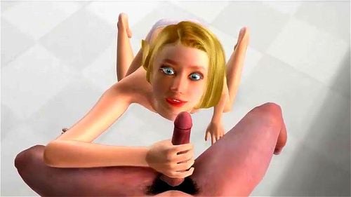 blonde sex, hentai, blowjob, hard sex