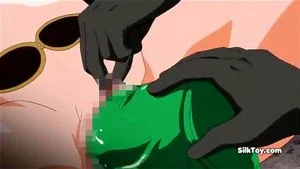 Anime red Hair Get Big Dick Dildo Hardsex