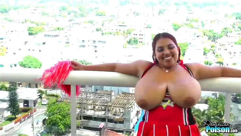 Big tits cheerleader