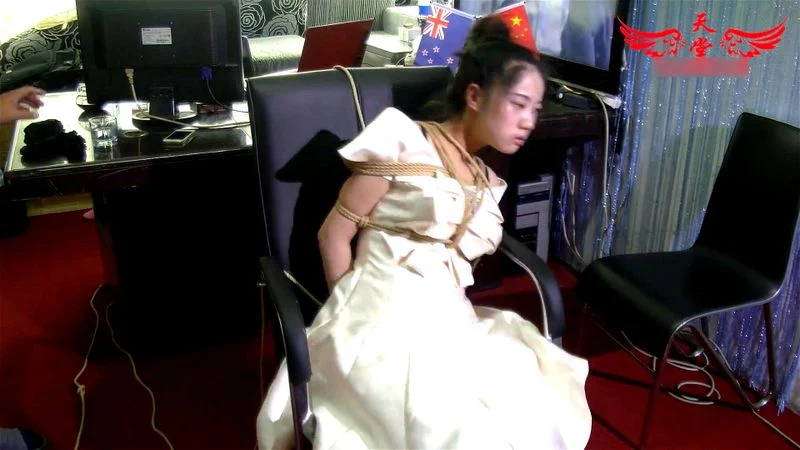 chinese girl tied up