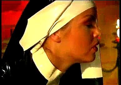 Nun masturbating