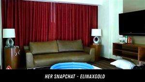 Beautiful Blonde Loses Game HER SNAPCHAT - ELINAXGOLD