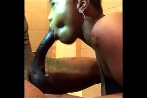 Ebony blowjob thumbnail