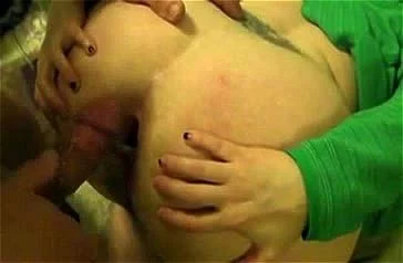 BBW amateur gaping anal with creampie