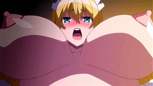 hentai, big tits, hardcore, blonde
