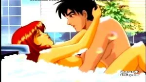 Hot RedHead Anime Wife Fucked Hard in Shower