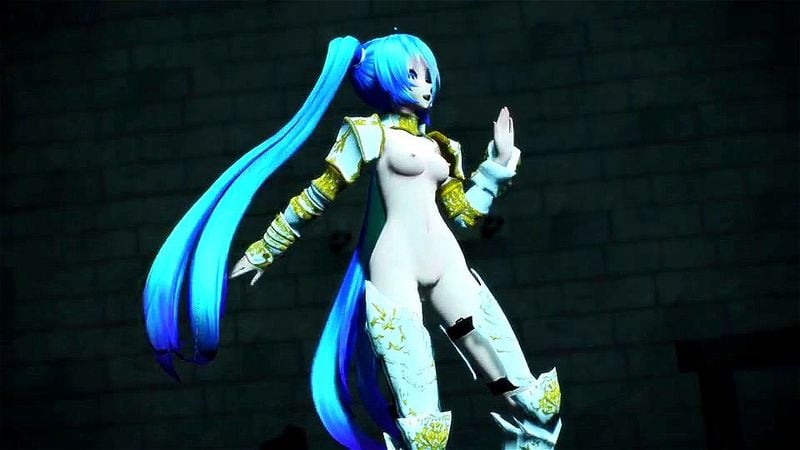 MMD knight miku dungeon paradise