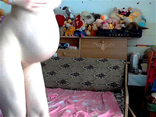 pregnant strip, pregnant, big tits, amateur