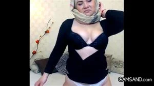 Sultry Arab Prostitute Wearing A Hijab