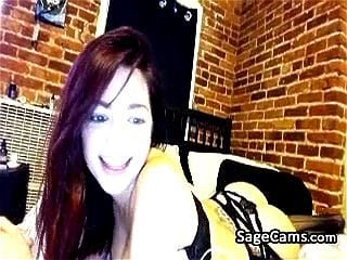 ginger, redhead, web cam, solo