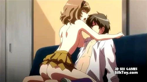 anime, hentai, big tits, wet pussy
