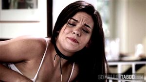 Analaized babe facial