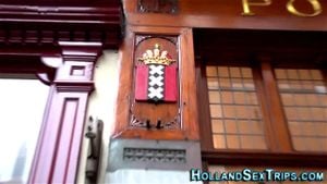 holland redlight district black hooker thumbnail