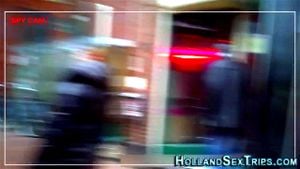 holland redlight district black hooker thumbnail