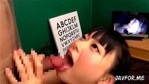 Airi Natsume Enjoy A Mouthful Of Sperm For FOUR Times / Gokkun Swallow