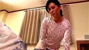 Step mother has a unique idea of waking her step son.