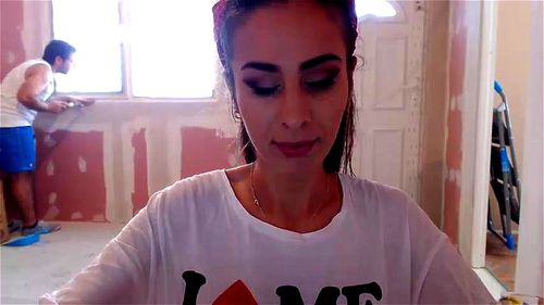 Xxx Amateur porn video – Construction man fucked me