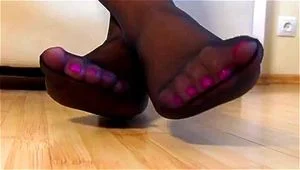 Nylon Feet Tease thumbnail