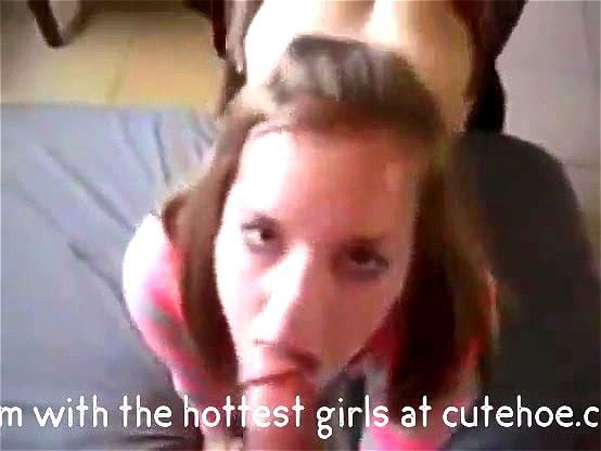 Cute babe fucks two BBD Cute babe fucks two BBD