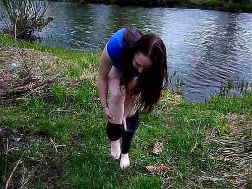First Time Skinny Dipping