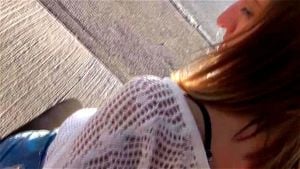 Amazing chick anal sex at bus station