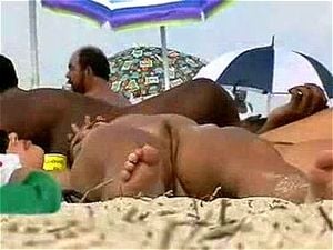 Watch Sexy white girl dating black man on nude beach - Nude, Beach, Public  Porn - SpankBang
