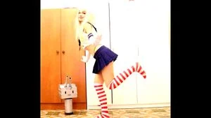 Shimakaze - Sexy Cosplay - Video 18