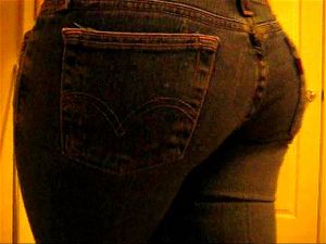 Perfect jean ass addiction